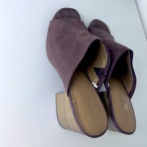 Chunky Heeled Open-toe Sandals Size 8